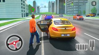 US City Taxi Games - Car Games - Screenshot 2