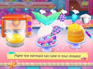 Mermaid Unicorn Bakery Game - Screenshot 2