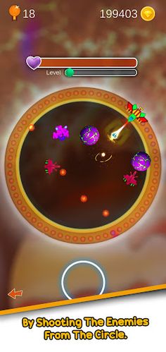 Space Shooter : circle attack - Screenshot 4