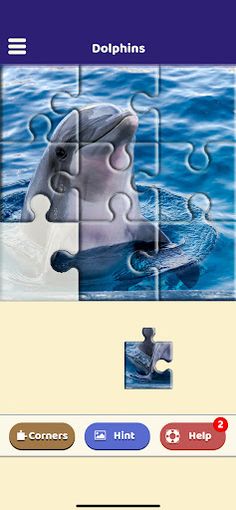 Dolphin Love Puzzle - Screenshot 2
