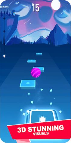 Ladybug Tiles Hop Music Game - Screenshot 1