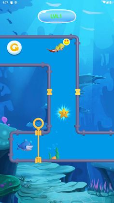 Mermaid Princess: Shark Escape - Screenshot 1