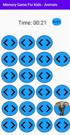 Memory Game For Kids - Animals - Screenshot 3