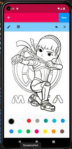 Ali Coloring Book Game - Screenshot 3