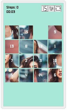 Пятнашки. Девушки - Screenshot 2