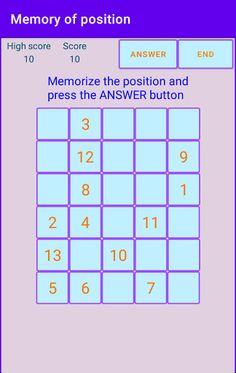 Memory of position - Screenshot 3