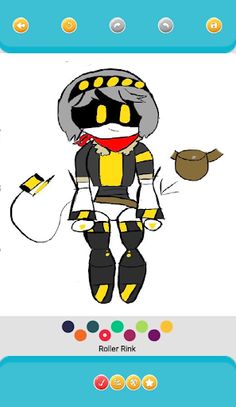 Murder Drones Coloring Book - Screenshot 1