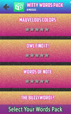 Word Search Glitter Puzzle - Screenshot 2