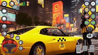 Us Taxi Car Parking Sim Game - Screenshot 1
