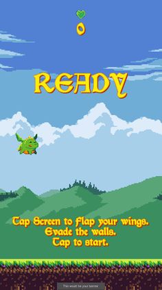 Flappy Dragon - Screenshot 2