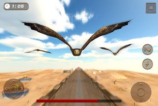 Bird Race Game 3D: Eagle Games - Screenshot 1