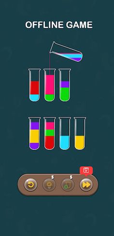 Water Color Sort Woody Puzzle - Screenshot 3