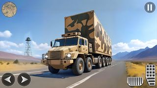 Army Cargo Truck Driving Games - Screenshot 1