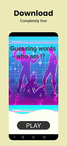 Guessing words - who am i? - Screenshot 1