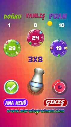 Çarpma - Bölme Oyunu - Screenshot 3