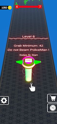Alien Ufo Beam Up Game 3D Game - Screenshot 1