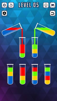 Water Color Sort: Puzzle Game - Screenshot 1