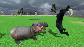 Angry Hippo Attack Simulator - Screenshot 1