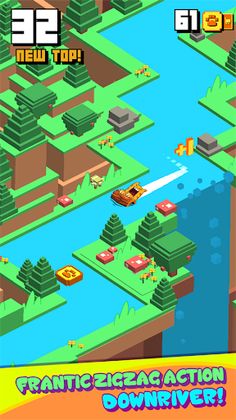 Splashy Cats: Endless ZigZag! - Screenshot 1