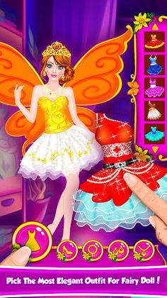 Fairy Doll - Fashion Salon Mak - Screenshot 2