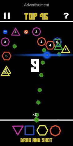 Break shapes - a ball game - Screenshot 3