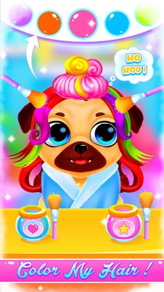 Puppy Pug at Animal Hair Salon - Screenshot 1