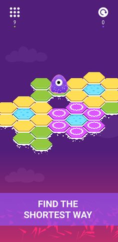 Hexadron - logic puzzle game - Screenshot 1