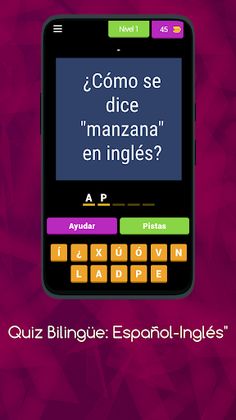 Quiz Bilingüe: Español-Inglés - Screenshot 1