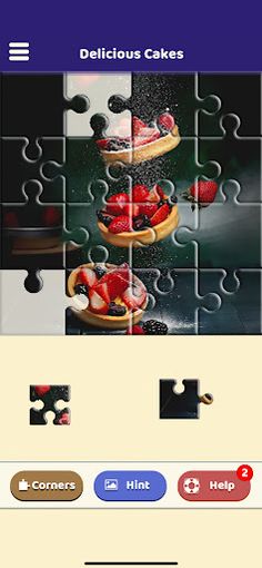 Delicious Cakes Puzzle - Screenshot 2
