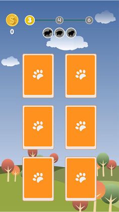 The Pets Pair Up Memory Game - Screenshot 1