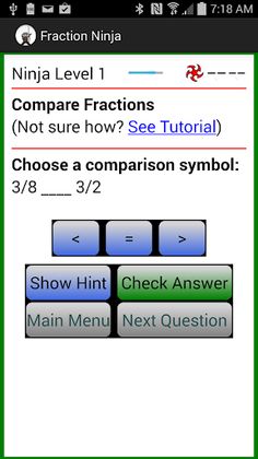 Fraction Ninja - Screenshot 2