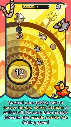 Boba Fishing vs Hungry Sharks! - Screenshot 3