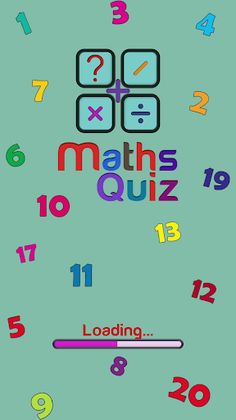Maths Quiz - Screenshot 1