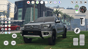 Hilux Toyota: Off-Road Terrain - Screenshot 1
