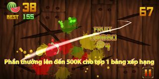 Fruit cut slash mini - Screenshot 1