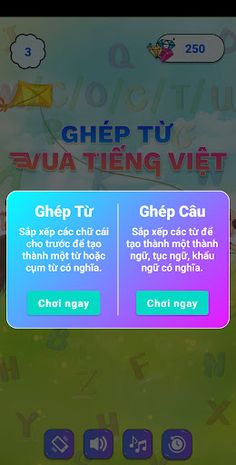 Vua Tiếng Việt - Ghép Câu Từ - Screenshot 4
