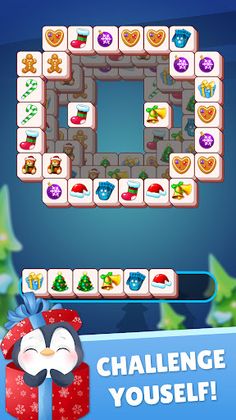 Christmas Mahjong - Xmas Games - Screenshot 3
