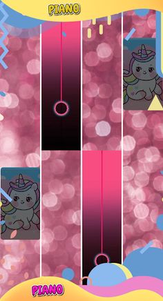 Unicorne Piano Game Tiles - Screenshot 2