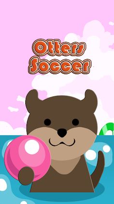 Otters Soccer like pinball - Screenshot 1