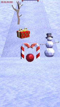 Silly Christmas Ball - Screenshot 1