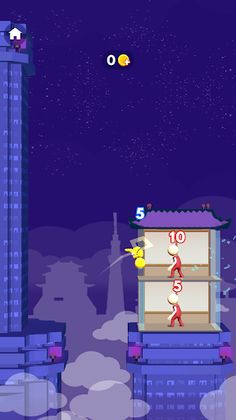 Ninja Towers - Screenshot 2
