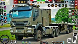 US Army Truck Military Game 3D - Screenshot 1