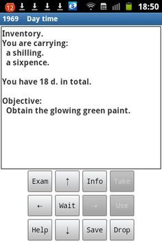 Alien Shipwreck text adventure - Screenshot 2