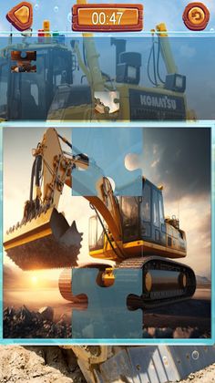 Bulldozers Jigsaw Puzzles - Screenshot 3