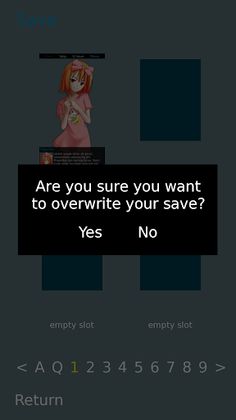 Ren'Py Android GUI Demo - Screenshot 1