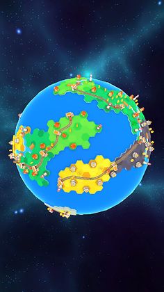 Idle Planet Creator - Screenshot 1