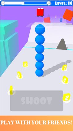 Ball Race - Shoot the target - Screenshot 2