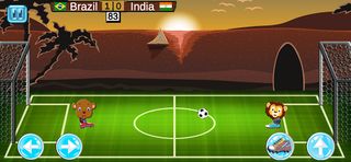 Animal Head Soccer - Head Foot - Screenshot 2