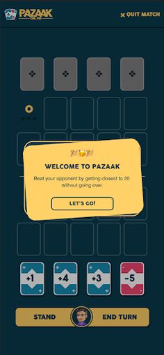 Pazaak Online - Screenshot 3