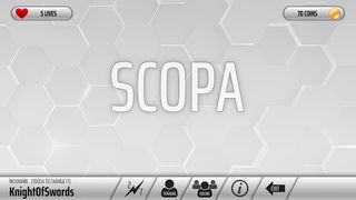 Scopa - Screenshot 1